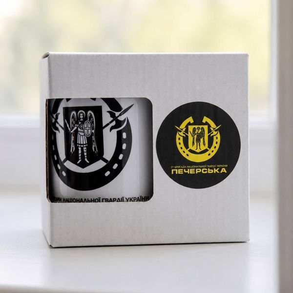 Чашка  &mdash; "Бригадний знак" Чорна PW-PB-MG-001 фото